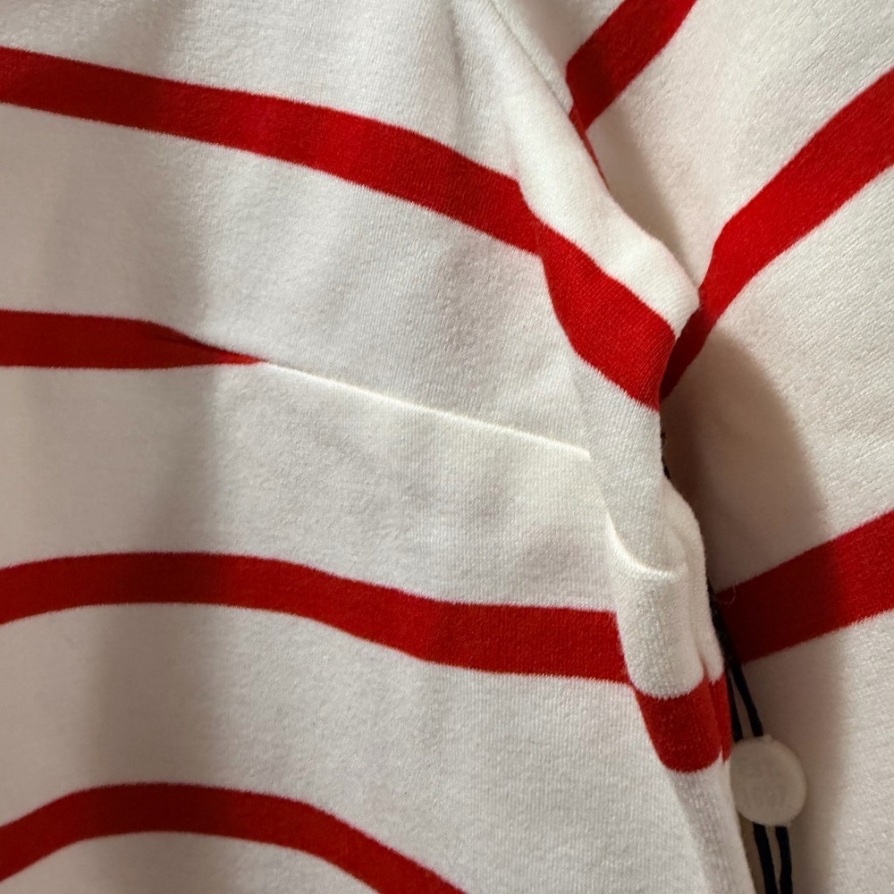 Haver + Blair (set of 2) Navy and cream & White and red Striped Tops - Picture 13 of 13